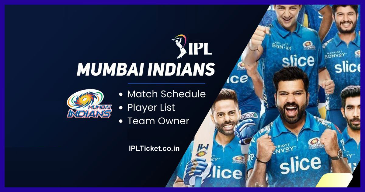 IPL Schedule MI 2024 Mumbai Indians (MI) Full Schedule, Time Table