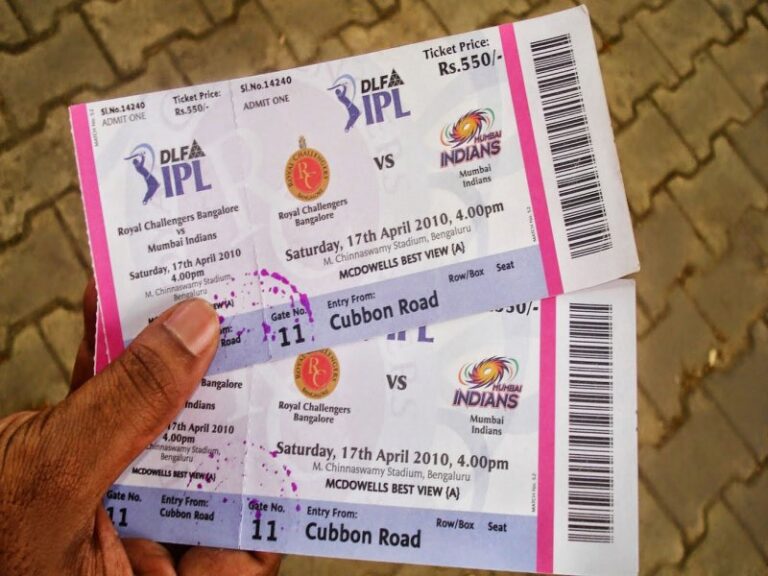 IPL 2024 Ticket Booking Guide Stadiumwise Availability and How to Buy
